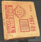 1989 Bowman Baseball Factory Sealed 3 Box Rack Case — photo 1