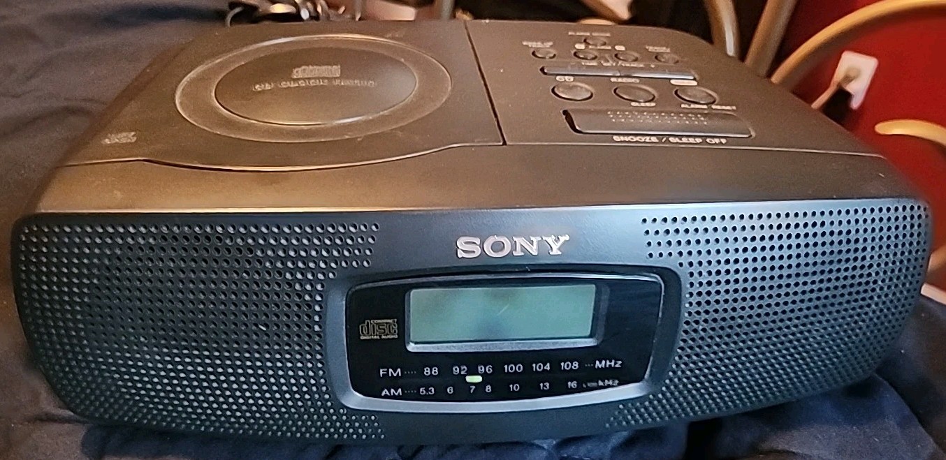 Radio With Cd Player Tested Works
