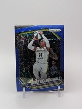 Panini 2025 Prizm WNBA Blue Velocity Arike Ogunbowale #73 Dallas Wings