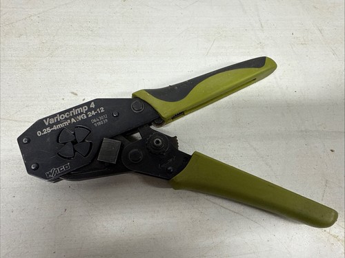 WAGO VARIOCRIMP 4 24AWG - 12AWG 0.25mm - 4mm 206-204 HAND CRIMP TOOL