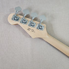 4 String Black Electric Bass Guitar Mahogany Body Maple FretBD Neck White PickGD — photo 4