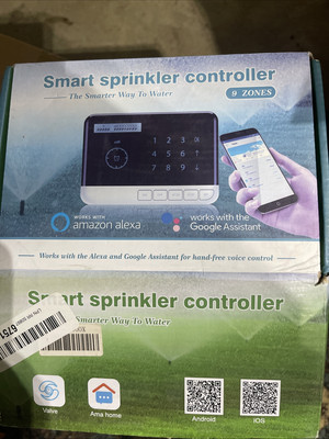 AQUAROBO 9-ZONE Smart Sprinkler Automatic Irrigation Controller WiFi Water Timer