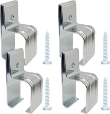 Heavy Duty Box Rail Hanger Bracket with Bolts Barn Door Hardware  Rail Mount ...