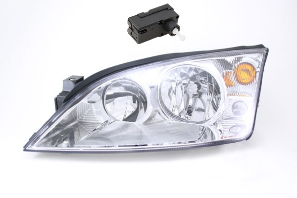 Scheinwerfer Passend FüR Ford Mondeo 01 11/2000 -08/07 H7 H1 Links M. Stellmotor-image
