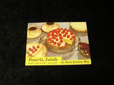 Desserts, Salads and Savoury Dishes
