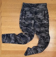 GapFit Kids Tech Joggers in Black Camo XXL 14 16