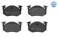Meyle Bremsbelagsatz Scheibenbremse 025 206 3415 FüR Twingo Renault Super 1 400