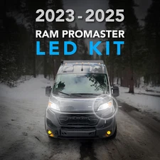 Openglass Van Mods Ram Promaster LED Headlight Kit - Models 2023-2025 - Inclu...