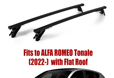 Premium Roof Rack Bars For ALFA ROMEO Tonale (2022-) Flat Roof ST306/468M