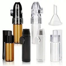 6pcs Funnel Spice Dispenser Portable Leak-Proof Storage Bottle for Camping