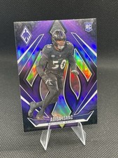 Adisa Isaac 2024 Phoenix Purple Base Rookie Card #152 - Ravens. rookie card picture