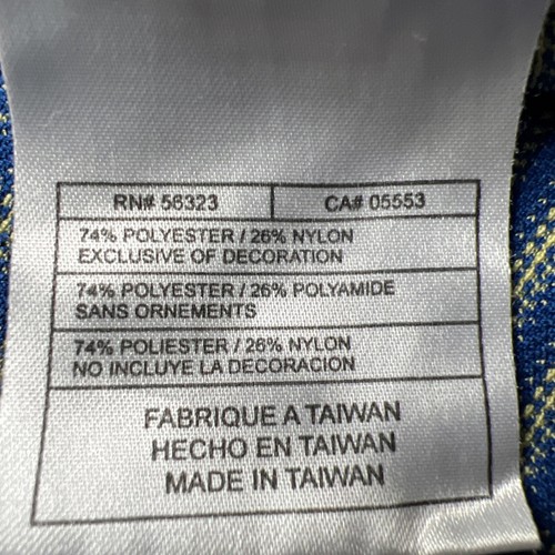 Polo Nike Golf Performance uomo XL blu bianco a righe - Foto 6 di 9
