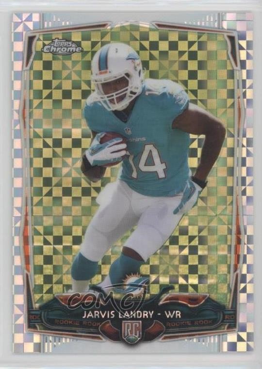 2014 Topps Chrome Retail X-Fractor Jarvis Landry #177 Rookie RC 2yi