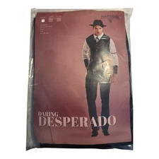 Daring Desperado Costume Mens Medium Halloween Party Cosplay Outfit