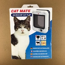 Cat Mate Microchip Cat Flap Pet Door Model 360W-US 360W New Open Box Pet-Mate