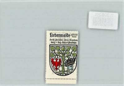 11099211 - 1408 Liebenwalde vignette coat of arms Coffee Hag approx. 1920-1940 vignettes/