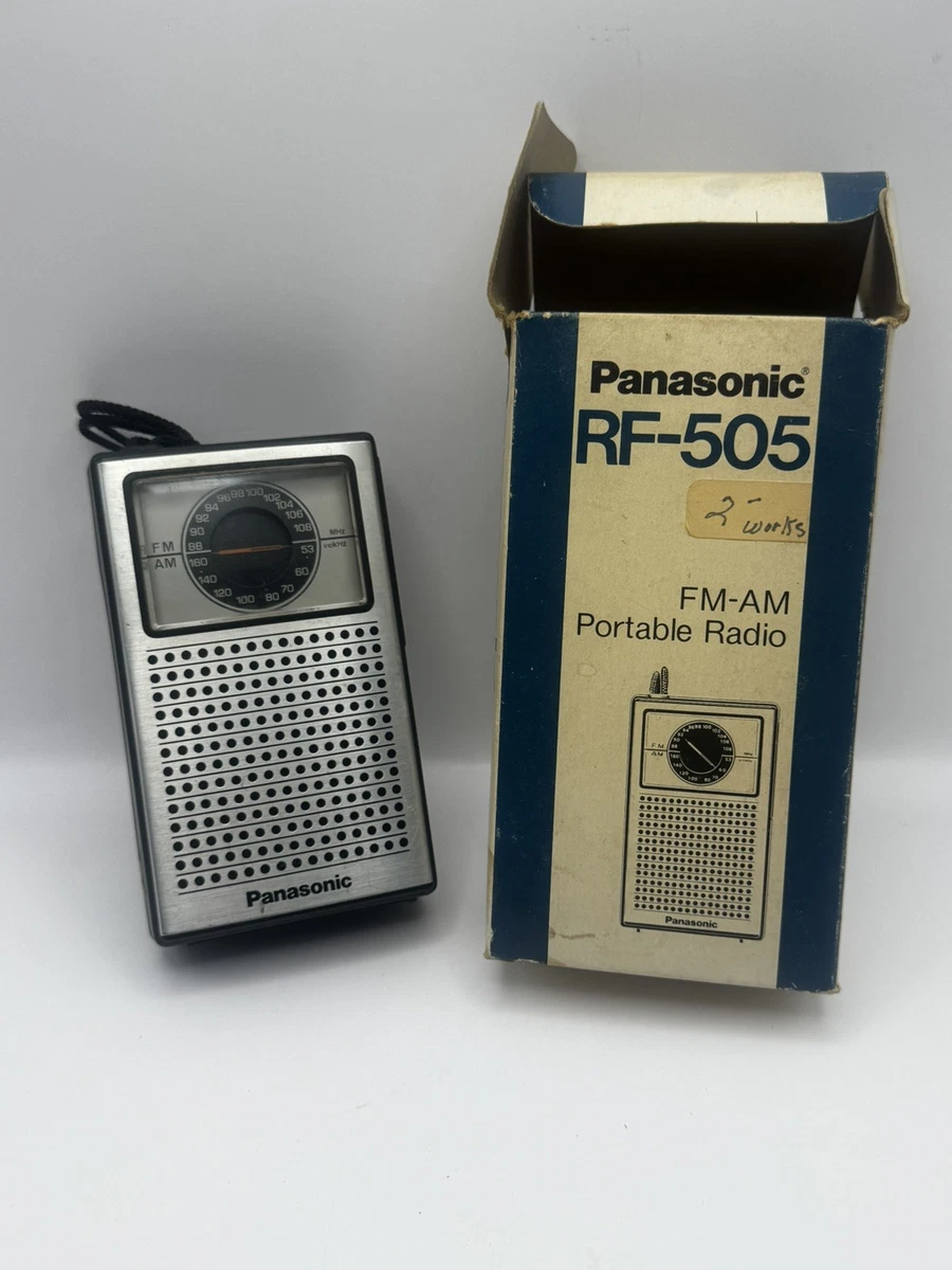 25+ Vintage Panasonic Am Fm Radio In Portable Am/Fm Radios for