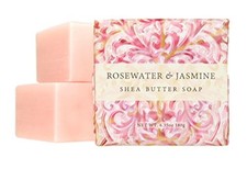Greenwich Bay - 6oz Botanical Shea Butter - 3 Bar Soaps - Rosewater  Jasmine