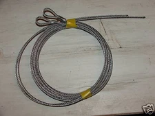Extension Spring Cable 1/8" x 144" Galvanized Steel 7' Garage Door Heavy Duty