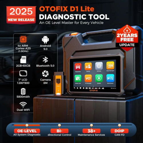 2025 OTOFIX D1 Lite OBD2 Bidirectional Scanner ALL System Diagnostic Tool Coding - Bild 4 von 17