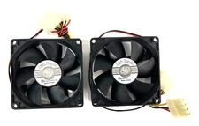 LINK DEPOT E252956 CASE FAN QUIET NOISE LEVEL 25.0dBA LOT OF 2