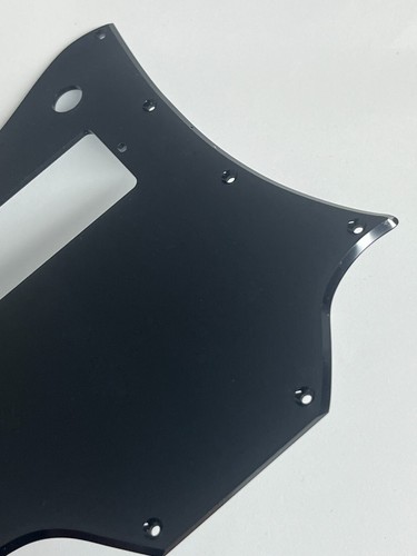 Guitar Pickguard For Gibson SG Standard Single Humbucker,1 Ply Acrylic Black - Picture 4 of 7