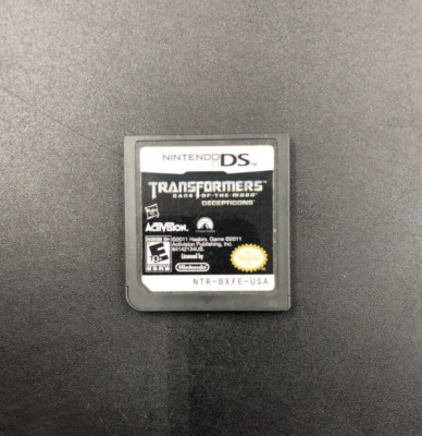 Transformers: Dark of the Moon Decepticons (Nintendo DS) Game Cartridge Only
