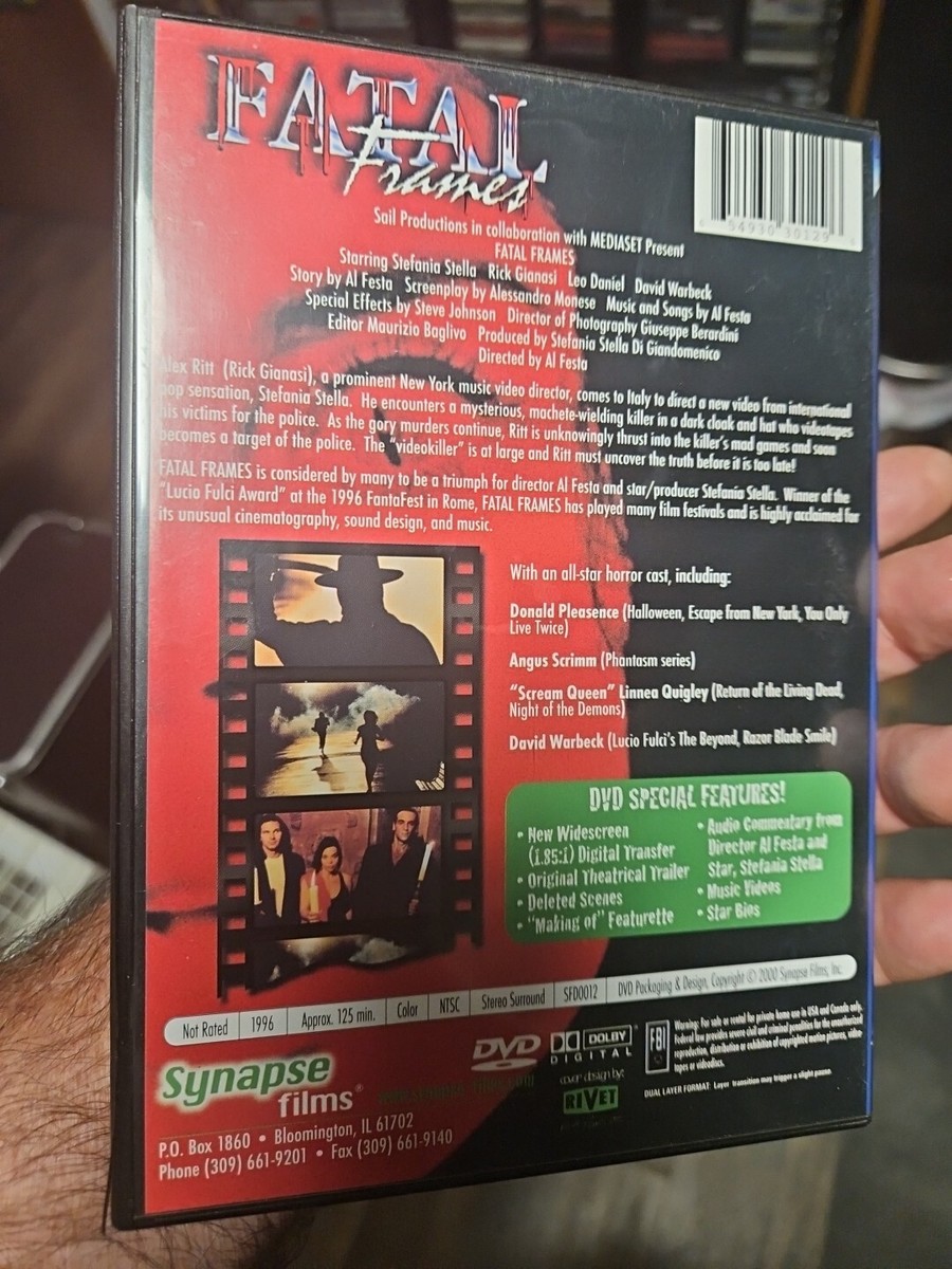 Fatal Frames (DVD, 1996) 654930301296| eBay