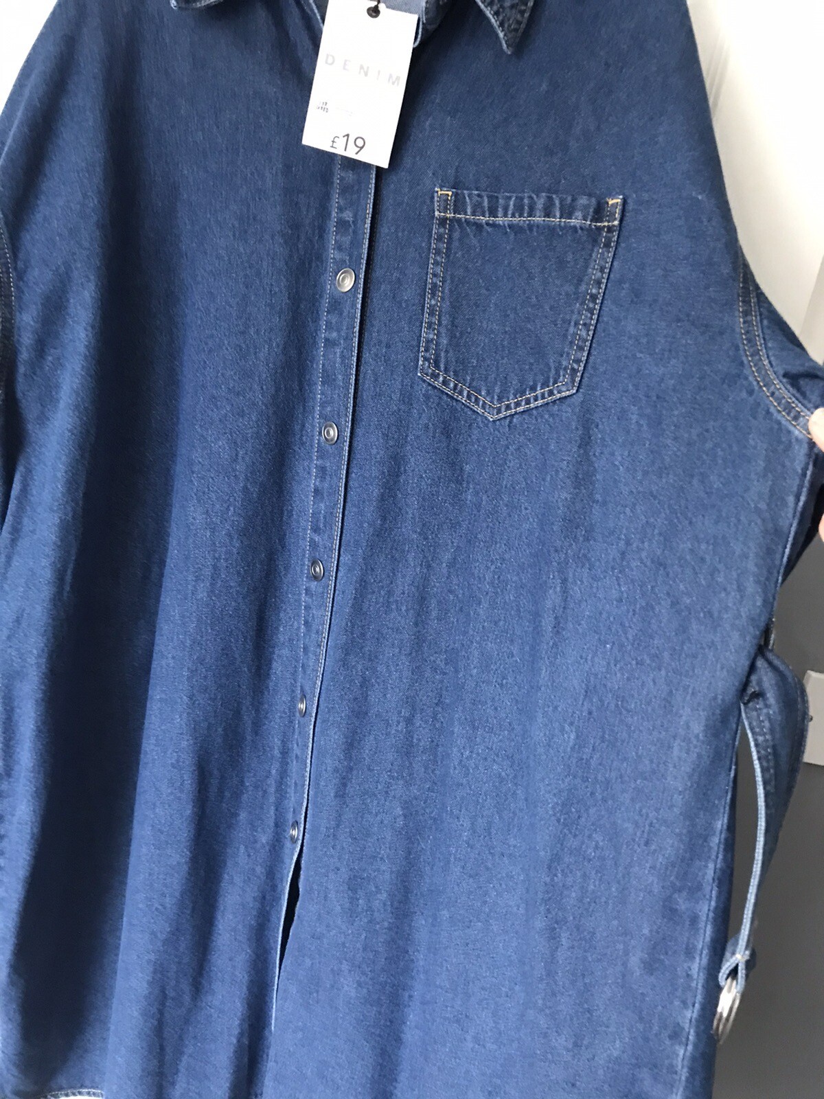 Bnwt Ladies Denim Dress Size 20 From eBay