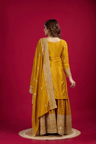 Ready Made Suits Indian Salwar Kameez Anarakali Dress Pakistani Wedding 3Piece - Picture 2 of 9