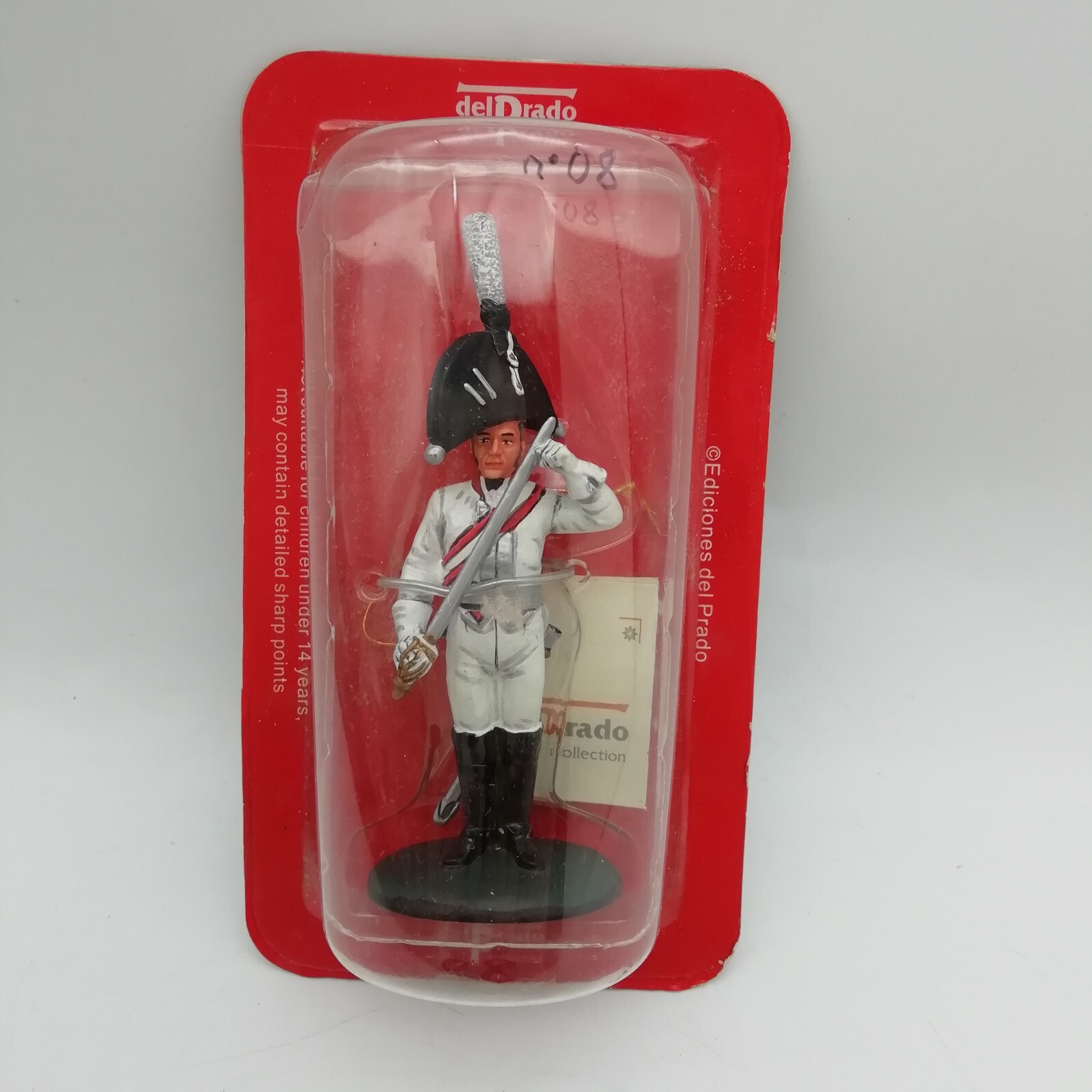 Figurine Del Prado - Officier Cosaque Des Gardes Du Corps Russie 1812 (1er Empire) - Occasion