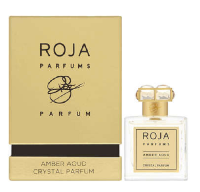 極美品】ROJA AMBER Aoud PARFUM Amber Aoud Crystal Parfum by Roja Parfums 3.4 oz Cologne Perfume