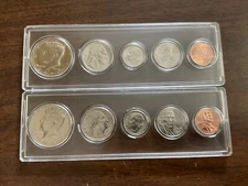 2025 P &D Mint Set, Birth Set in New Holders; 10 BU/MS Coins; Half Dollar - Cent