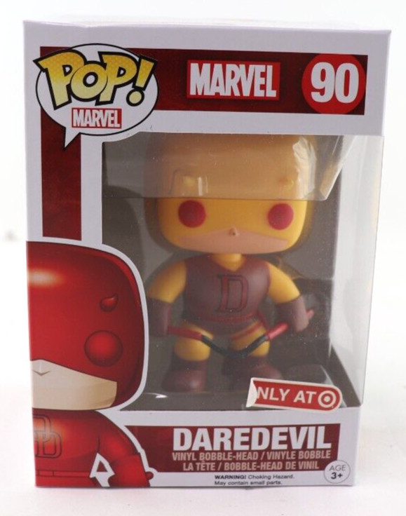 Funko Pop Marvel Daredevil Exclusive First Appearance Yellow Suit #90