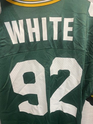 Vintage 90s Champion NFL Green Bay Packers Reggie White 92 Jersey Mens 48 XL - Picture 5 of 7