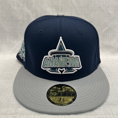 Anaheim Angels New Era 59Fifty 50th Anniversary Blue Fitted