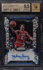 2018 PANINI PRIZM F. BREAK JULIUS ERVING AUTO #3 BGS 9.5 GEM MINT+