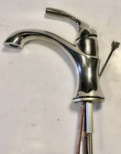 Pfister Arterra Single-Handle - Hole Bathroom Faucet Polished Nickel New Display