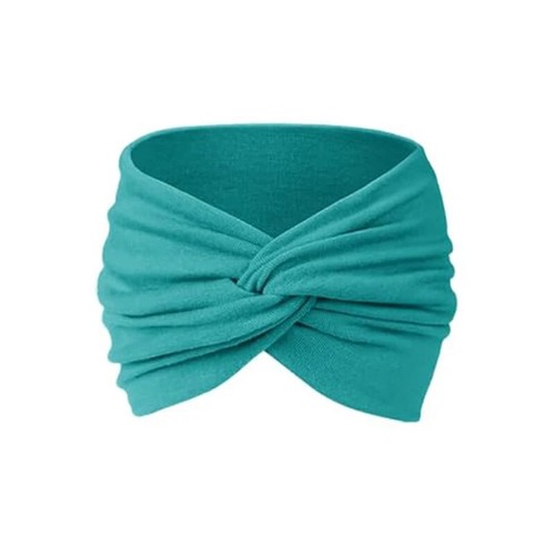 Womens Yoga Wide Headband Elastic Boho Hair Band Sports Turban Head Wrap Ladies - Picture 11 of 62