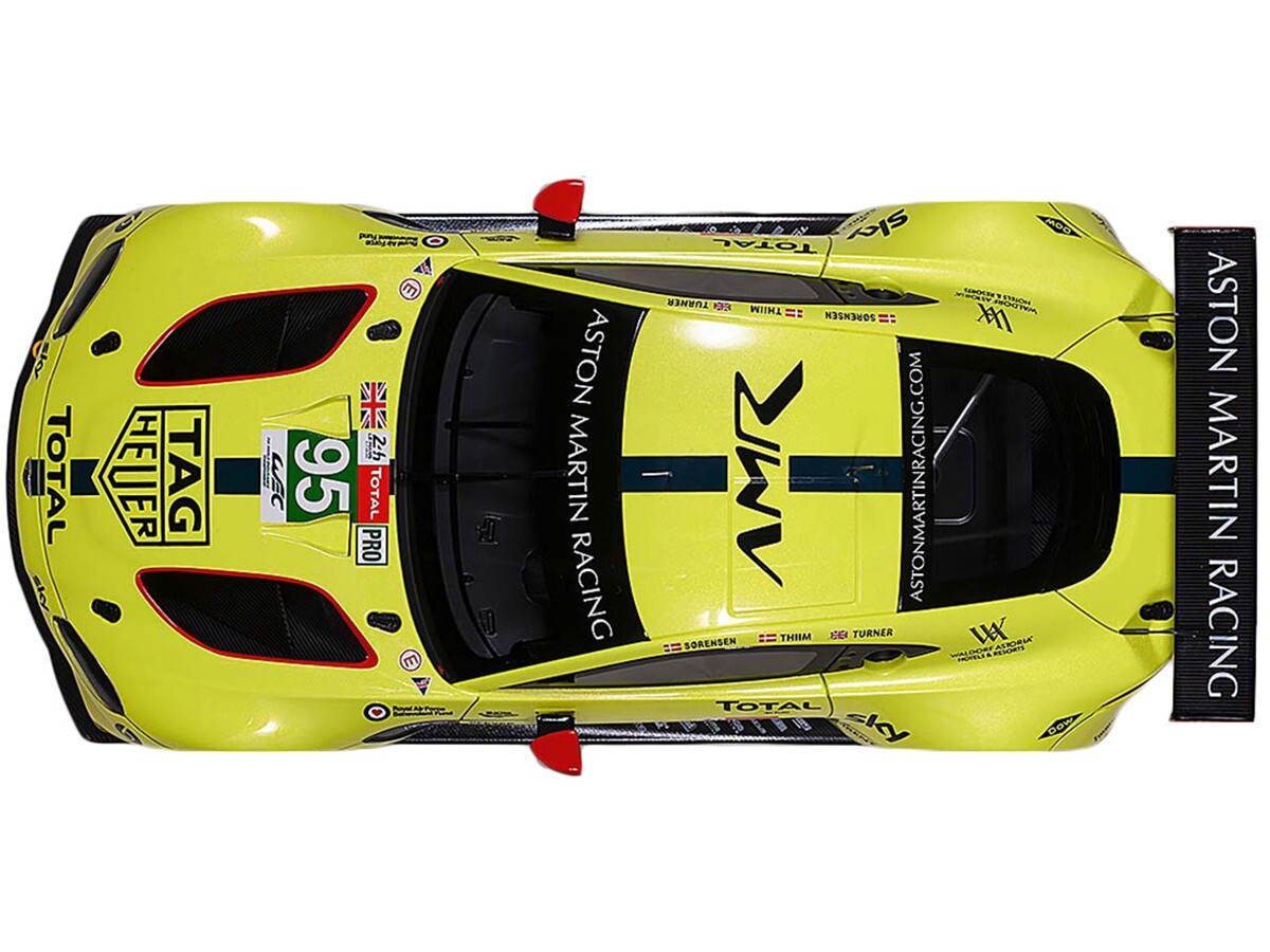 1/18 Aston Martin Vantage GTE #95 Le Mans Pro Yellow Model Car BY