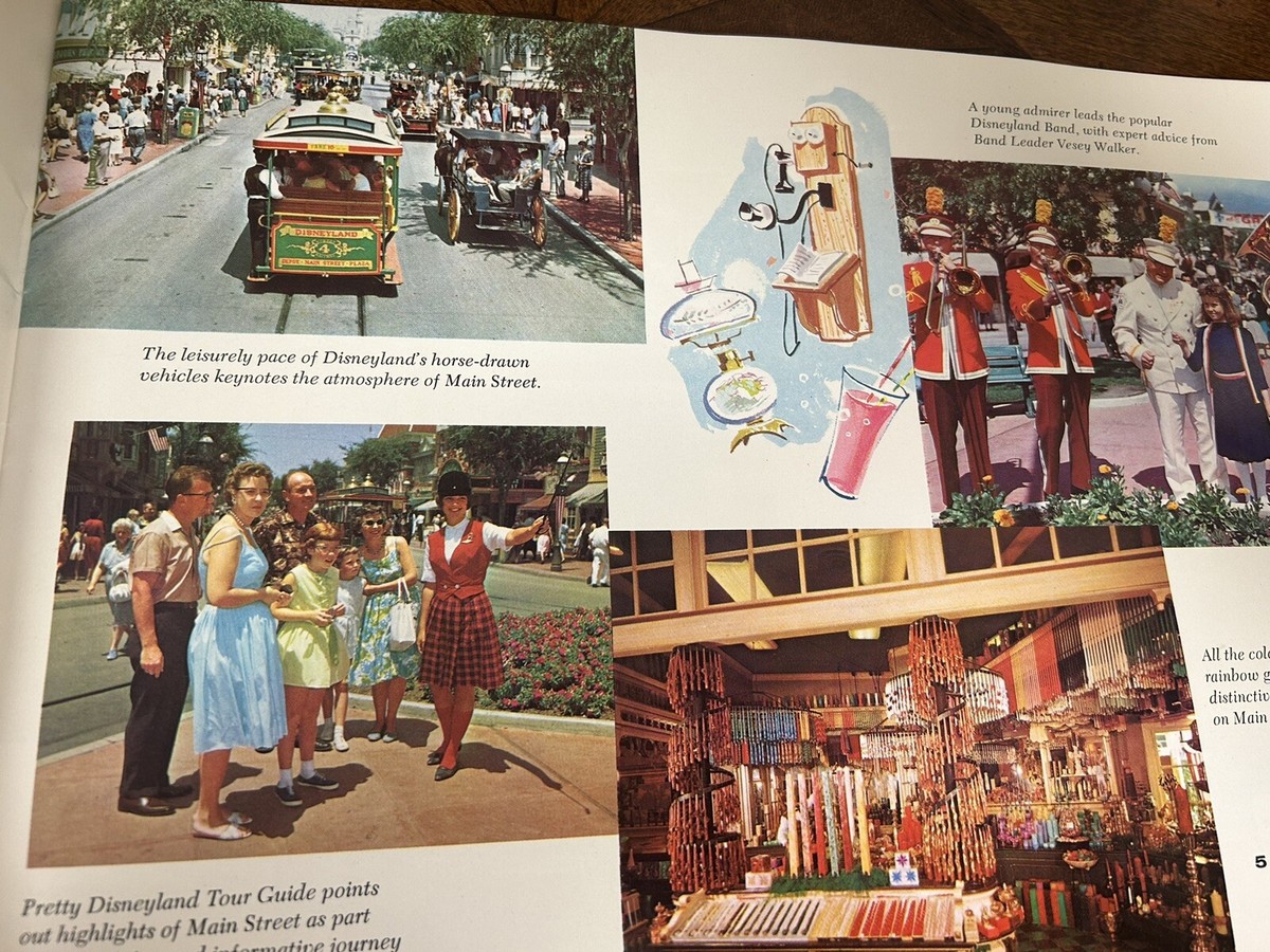 Vintage Walt Disney's Guide to Disneyland, 1960's Brochure | eBay