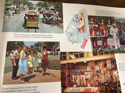 Vintage Walt Disney's Guide to Disneyland, 1960's Brochure | eBay