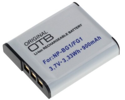 OTB 900 mAh Akku für Sony NP-BG1 NP-FG1 Cyber-shot Kamera Akku 3.7V