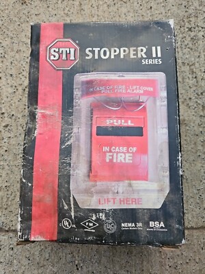 Safety Technology International STI-3150 Protective Pull Station Enclosure