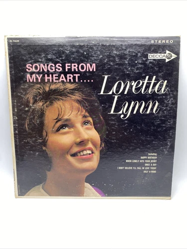 Loretta Lynn Songs From My Heart Vinyl LP Decca Records DL-74620 Country