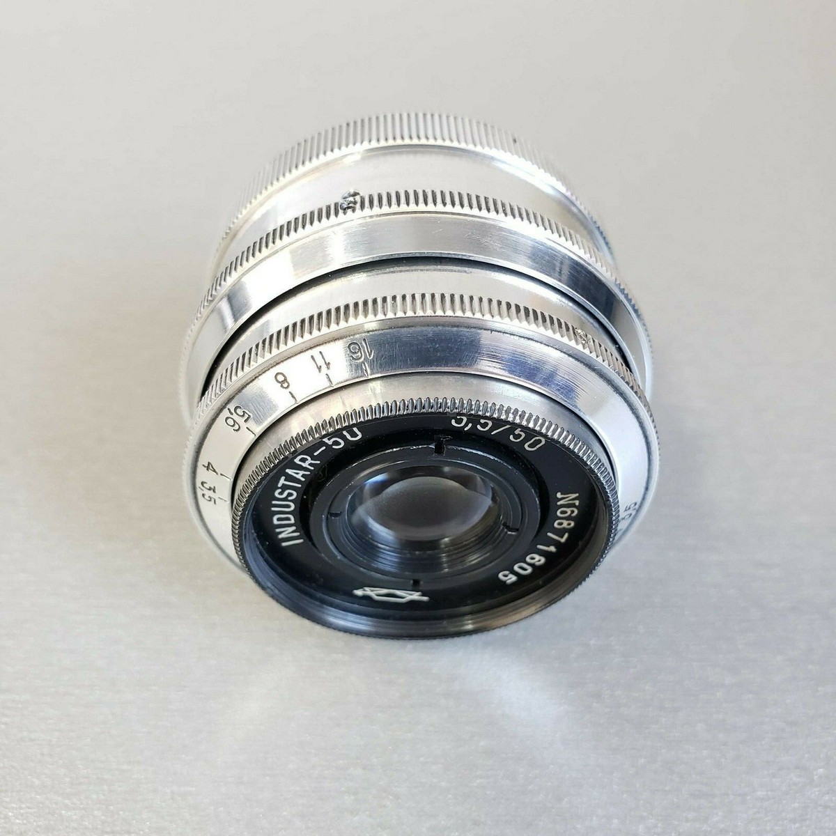 Industar 50 50mm f/3.5 Vintage Photo Lens M39 Mount for Leica