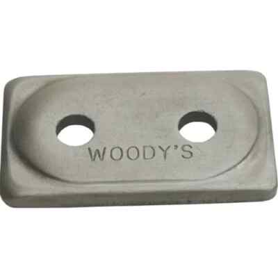 ADD2-3775-B DIGGER SUPPORT PLATES DOUBLE ALUM. 5/16''  48/PK