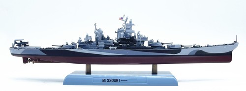 1:1000 Battleship BB-63 Missouri dipinta nel 1944 modello simulazione statica in lega - Foto 7 di 21