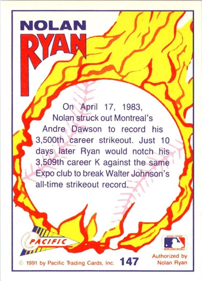 1993 Pacific Texas Express Major League Record 147 Houston Astros