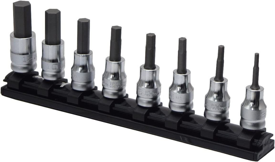 Yamashita Ko-ken Z-EAL Hex Bit Socket Rail Set RS3010MZ/8-L50 | eBay